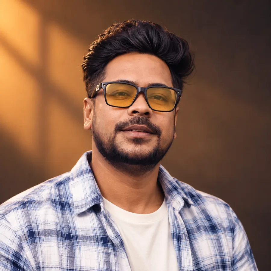 Portrait of Ranit Majumder, founder of Metacognite Software